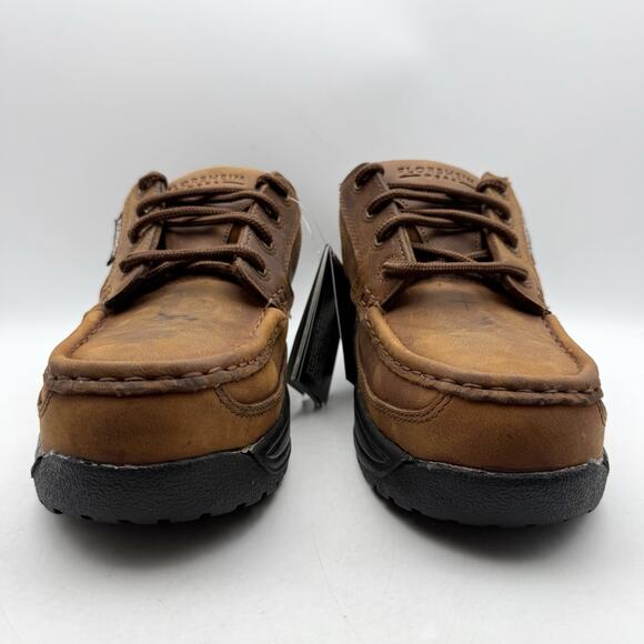 Florsheim Mens Polaris Composite Toe Work Shoes US 9.5 Wide Brown Leather NIB main image 7